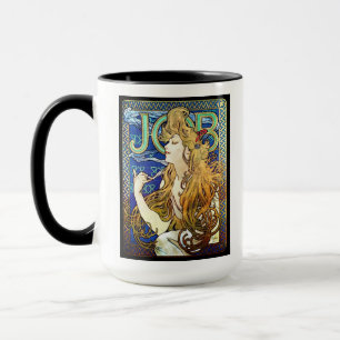 JOB von Alphonse Mucha Tasse