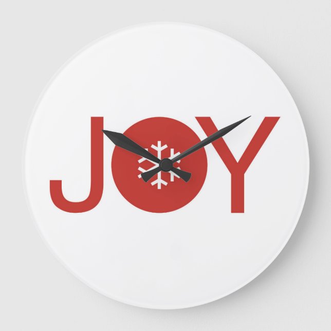 JoChristmas Large Clock Große Wanduhr (Vorderseite)
