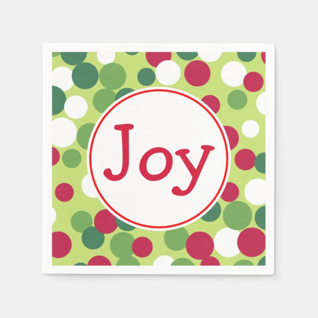 JoChristmas Party Holiday Napkins Serviette (Vorderseite)