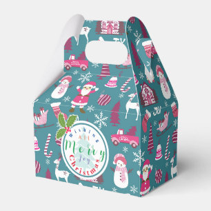 JoChristmas Turquoise Geschenkschachtel