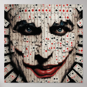 Jockers Gesichtskarte Poster