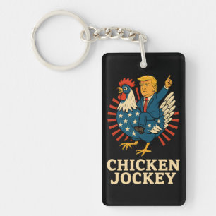 Jockey de poulet Trump Mème amusant