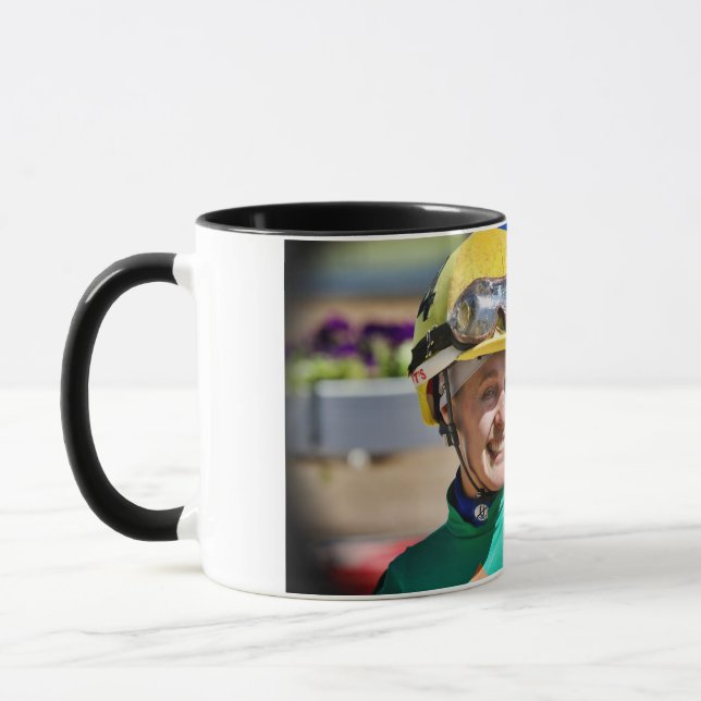 Jockey, Jackie Davis Kaffeetasse (Links)