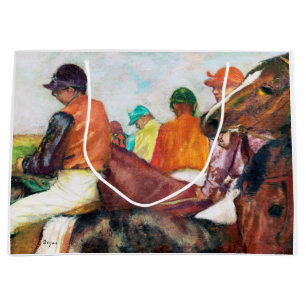 Jockey und Horse, Edgar Degas Große Geschenktüte