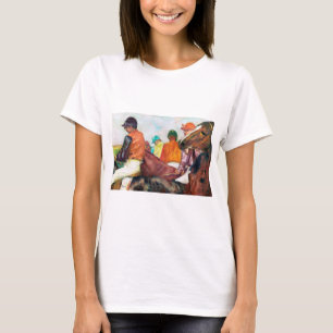 Jockey und Horse, Edgar Degas T-Shirt