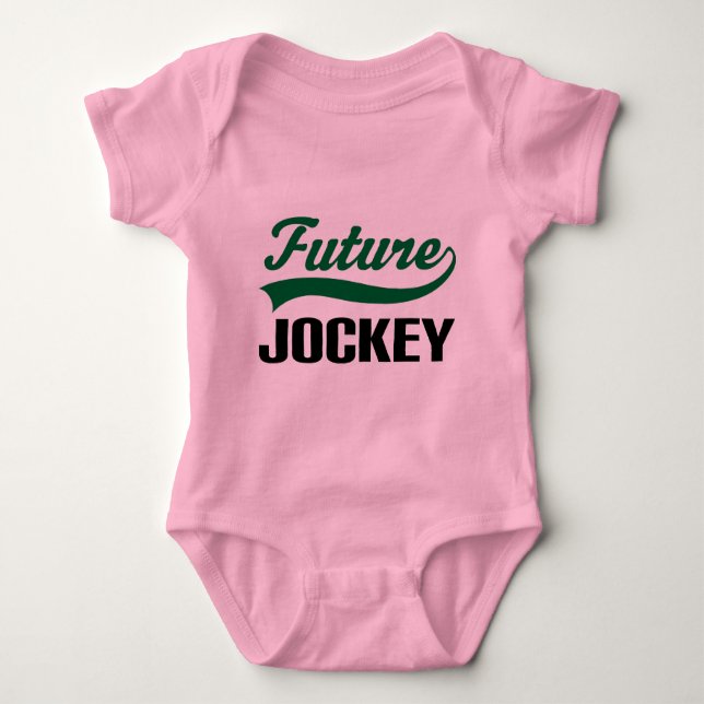 Jockey (Zukunft) Baby Strampler (Vorderseite)