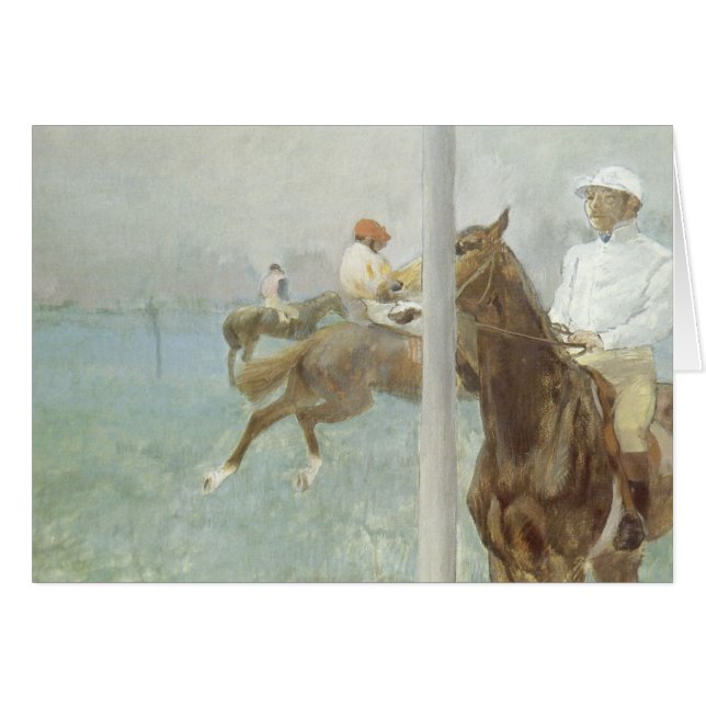Jockeys Before the Race par Edgar Degas (Devant horizontal)