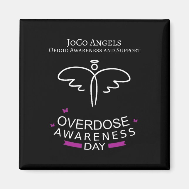 Joco Angels Tag der Überdosierung Magnet (Vorne)