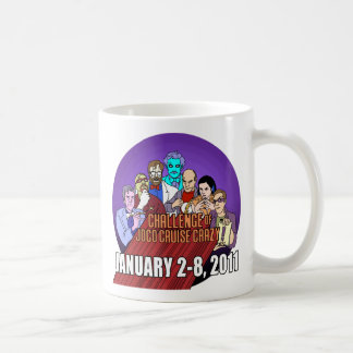 JoCo Kreuzfahrtverrückte Supervillains Kaffeetasse