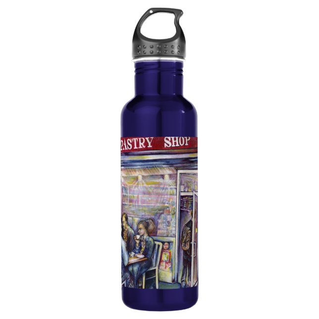 Jocund Edelstahlflasche (Vorderseite)