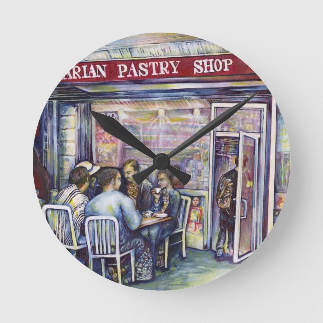 Jocund Runde Wanduhr (Vorderseite)