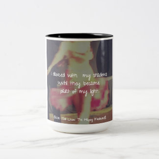 Jodi Livon Affirmations - Tanzen mit meinen Schatt Zweifarbige Tasse