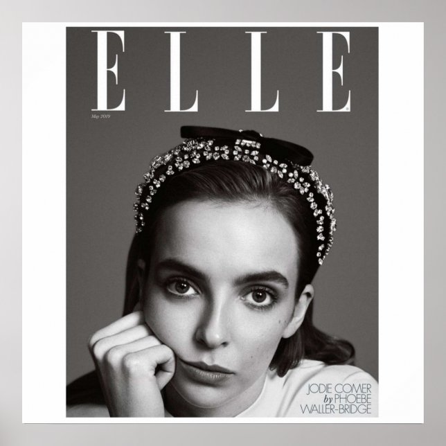 Jodie Comer Elle Poster (Vorne)