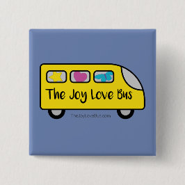Jodis Lieblingsfreude-Liebe-Bus-Knopf Button