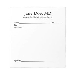 Jodrezept-Pad - 5.5" x 6" Notepad Notizblock