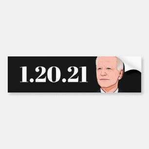 JOE BIDEN: 1.20.21 AUTOAUFKLEBER