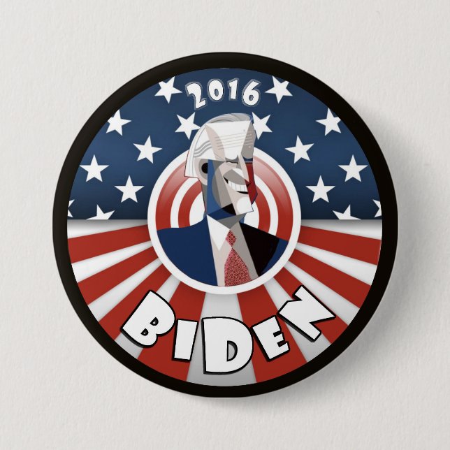 Joe Biden 2016 Button (Vorderseite)