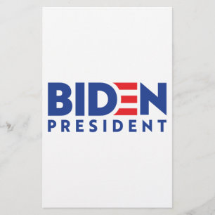 Joe Biden 2020 Biden für Präsident Flyer