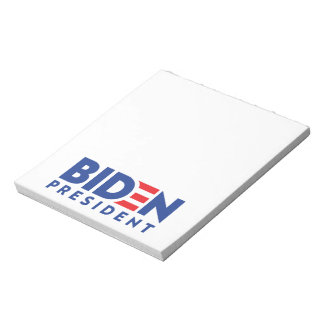 Joe Biden 2020 Biden für Präsident Notizblock