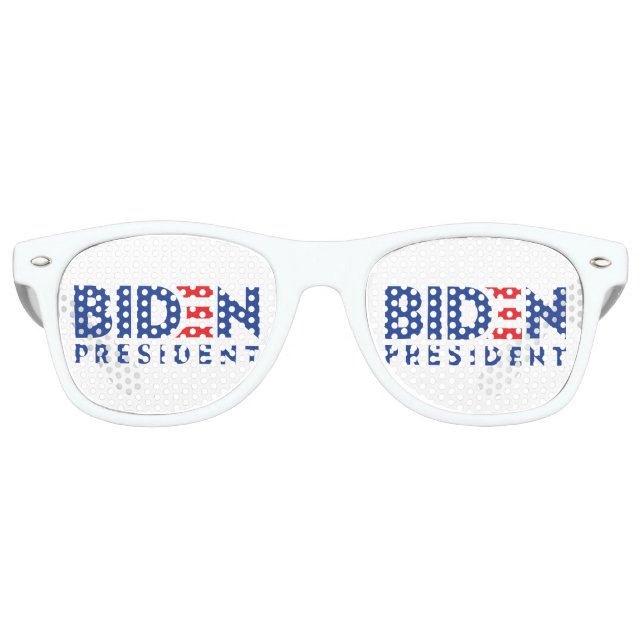 Joe Biden 2020 Biden für Präsident Partybrille (Vorderseite)