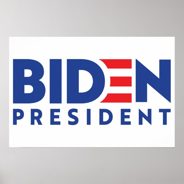 Joe Biden 2020 Biden für Präsident Poster (Vorne)