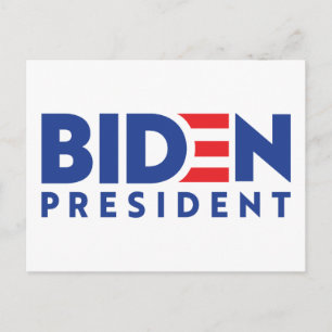 Joe Biden 2020 Biden für Präsident Postkarte