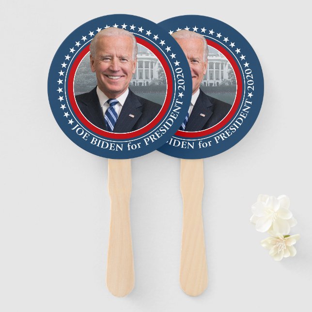 Joe Biden 2020 für President Foto - Parade Fächer (Vorne und Hinten)