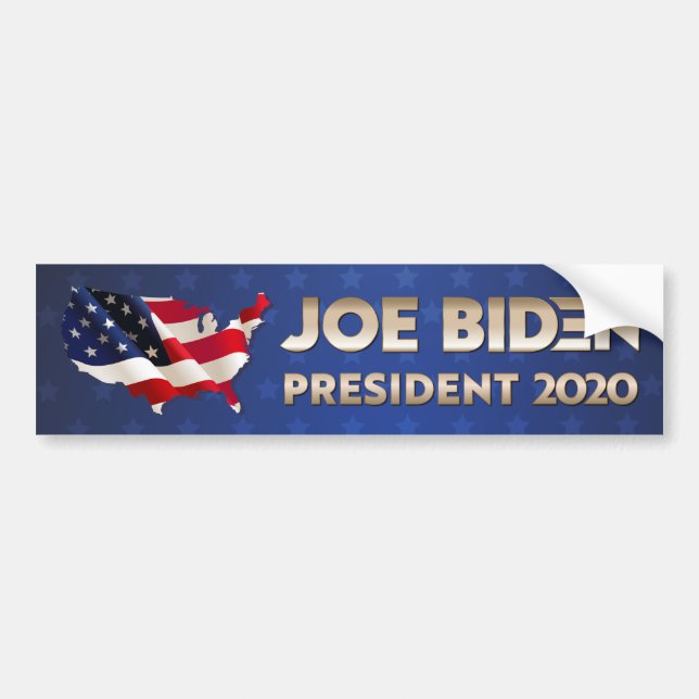 Joe Biden 2020 Präsident Autoaufkleber (Vorne)
