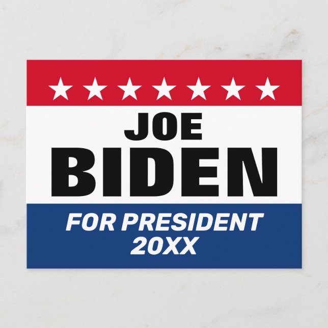 Joe Biden 2024 - Classic Design Postkarte (Vorderseite)
