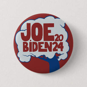 Joe Biden 2024 Wahl USA für Joe 2024 Button
