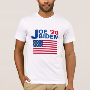 Joe Biden '20 avec t-shirt drapeau américain