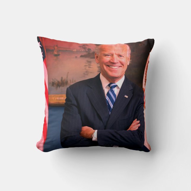 Joe Biden - 46. POTUS der Vereinigten Staaten Kissen (Vorderseite)