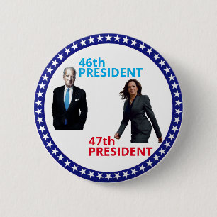 Joe Biden 46. Präsident Button