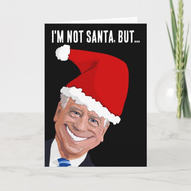 JOE BIDEN AIVE LES CARTES DE NOËL POUR ENFANTS (Devant)