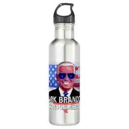 Joe Biden als Dark Brandon Edelstahlflasche
