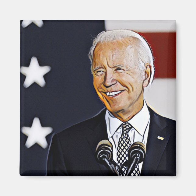Joe Biden Art Magnet (Vorne)