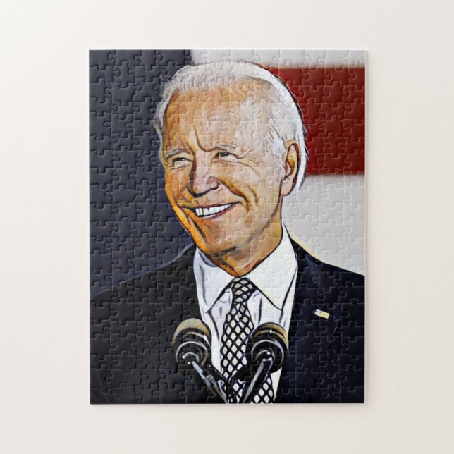 Joe Biden Art Puzzle (Vertikal)