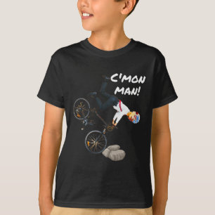 Joe Biden Bicycle Crash Funny Trump tat It Ridin W T-Shirt
