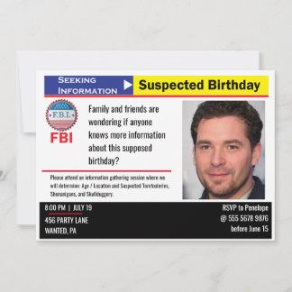 Joe Biden Birthday Bash: Verdächtigungsinformation Einladung