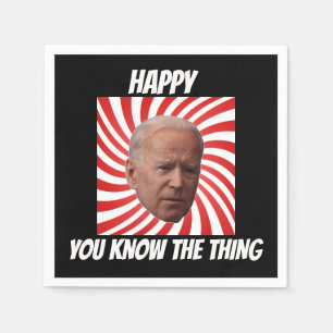 JOE BIDEN BIRTHDAY JEDES PARTY NAPKINS SERVIETTE