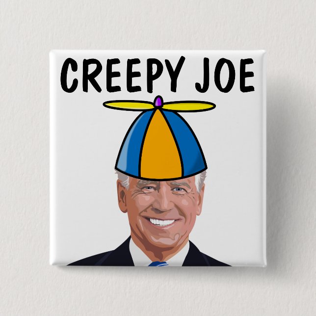 JOE BIDEN CREEPY JOE BUTTONS (Vorderseite)