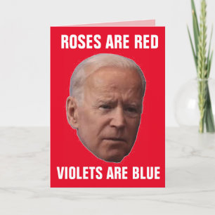 JOE BIDEN drôle LES CARTES DE JOUR DE VALENTINE