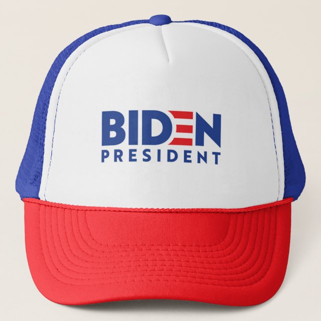 Joe Biden For President 2020 Truck Hat Truckerkappe (Vorderseite)