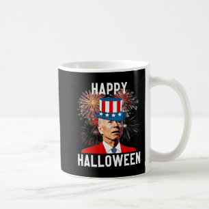 Joe Biden Frohes Halloween Zum Spaß th Juli Kaffeetasse