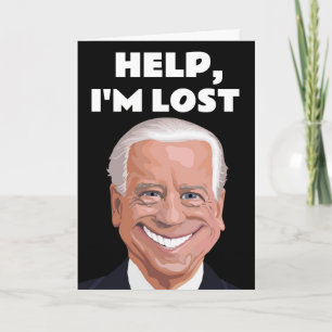 JOE BIDEN FUNNY BIRTHDAY GREETING CARD KARTE