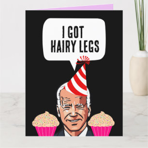 JOE BIDEN FUNNY CARTES D'ANNIVERSAIRE