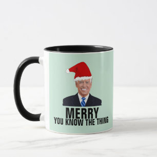 JOE BIDEN FUNNY CHRISTMAS COFFEE MUGS TASSE