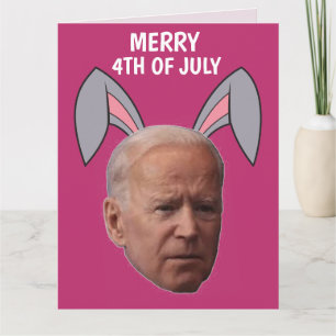 JOE BIDEN FUNNY EASTER BIG GREETCARDS KARTE