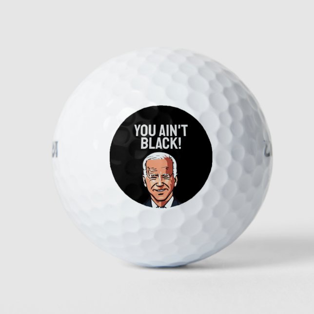 JOE BIDEN FUNNY POUR LES BALLES DE GOLF DE PÈRE (Devant)