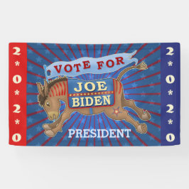 Joe Biden für den Präsidenten 2020, Demokrat Donke Banner